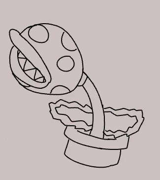 piranha plant | Gallery | HelloPaint