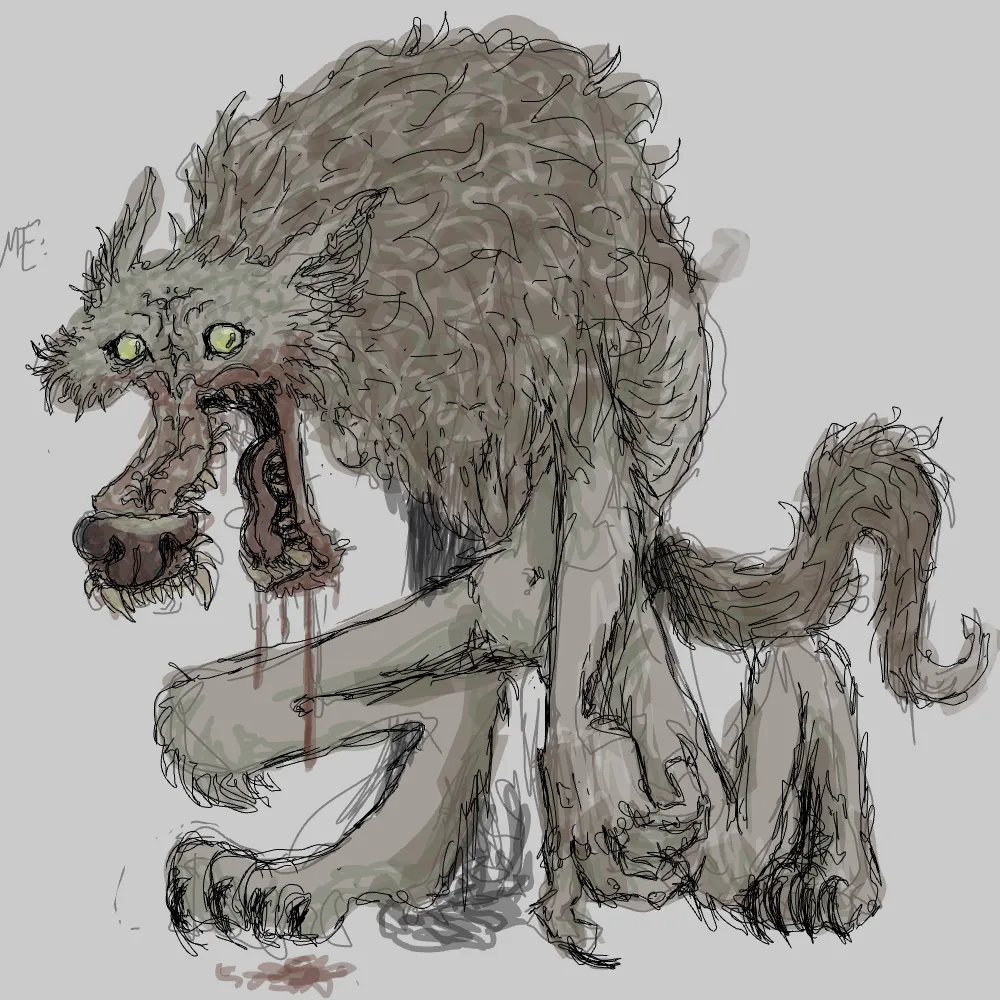 goon ass werewolf