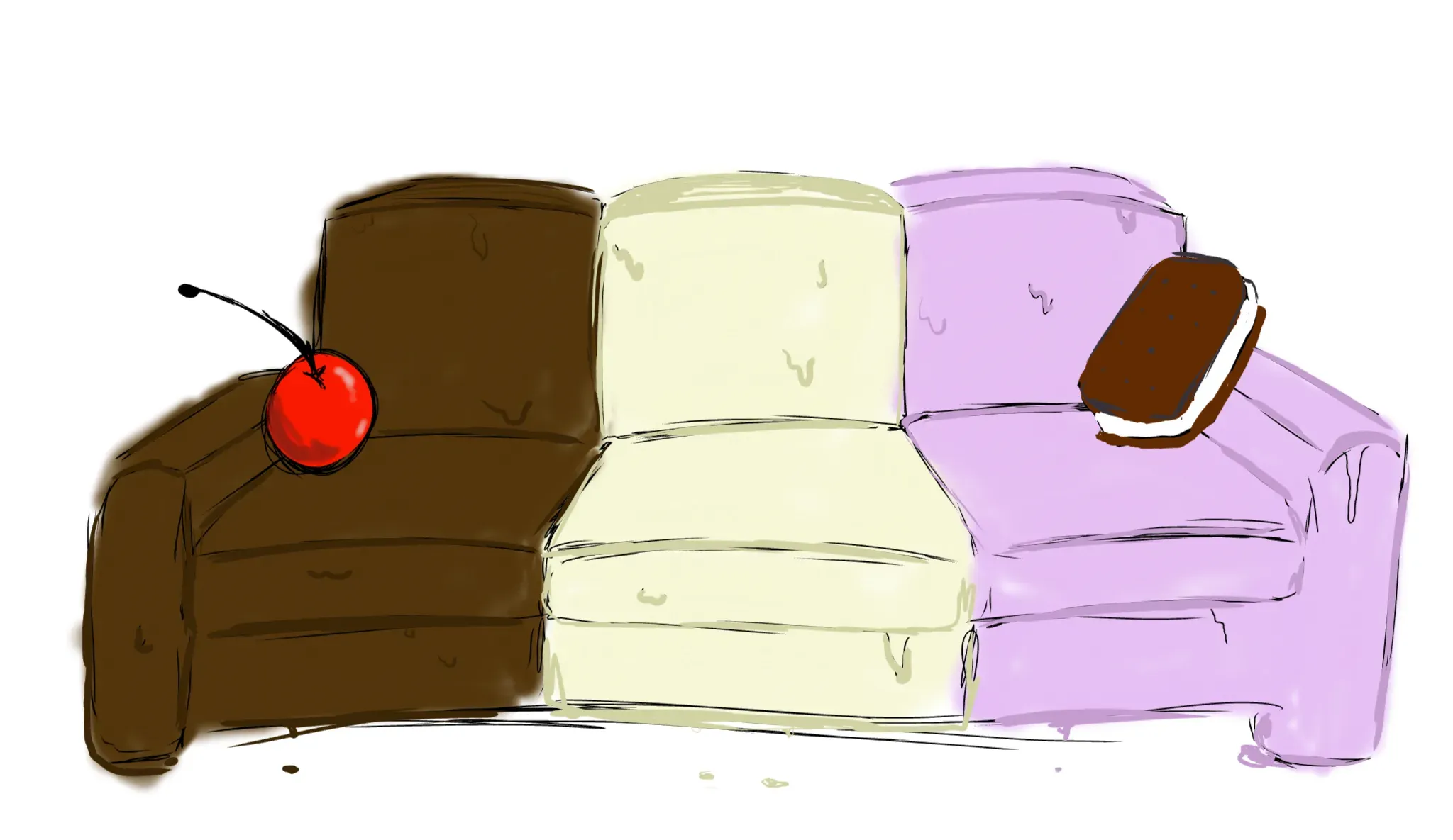ice cream couch