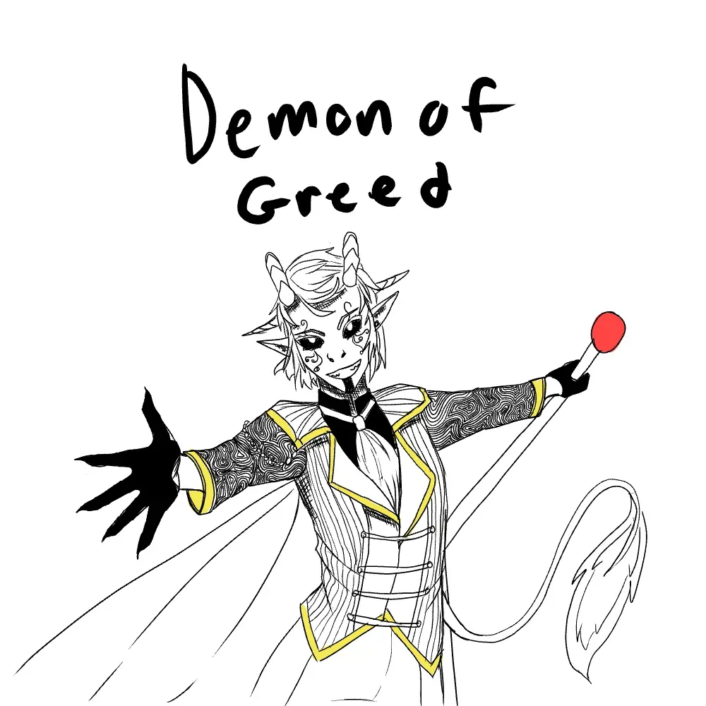 Demon of greed