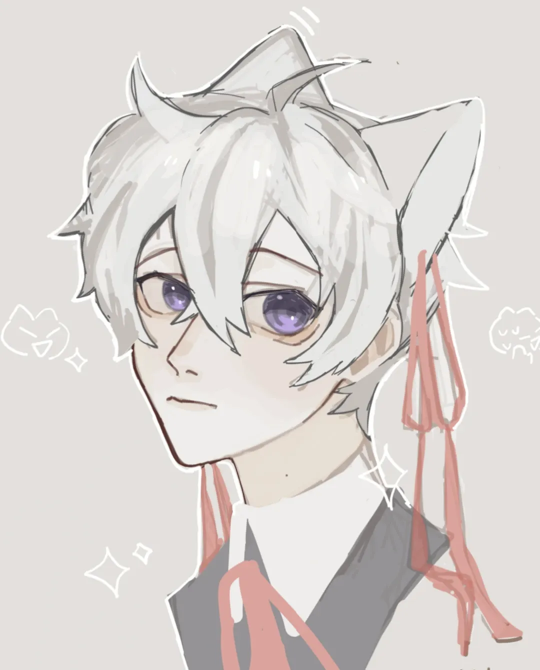 late night sketch ¿? catboy yes