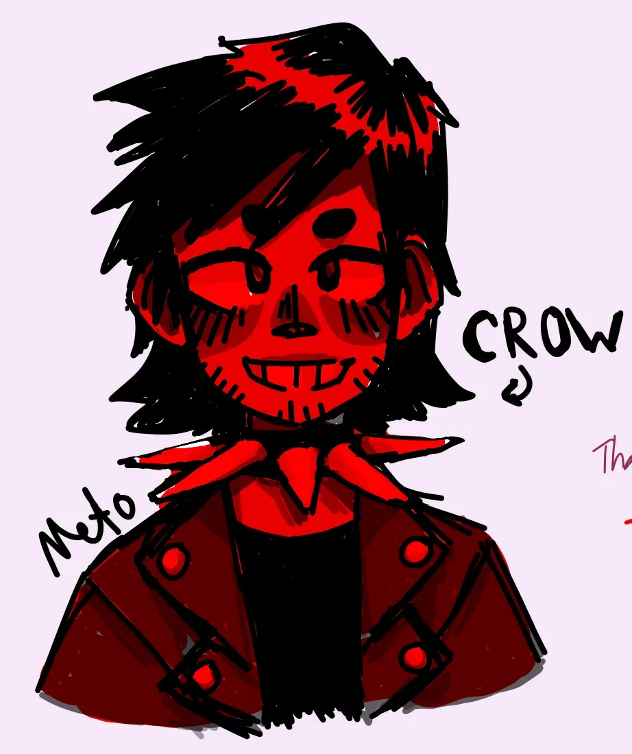 Crow pls don't judge me - ur fun to draw