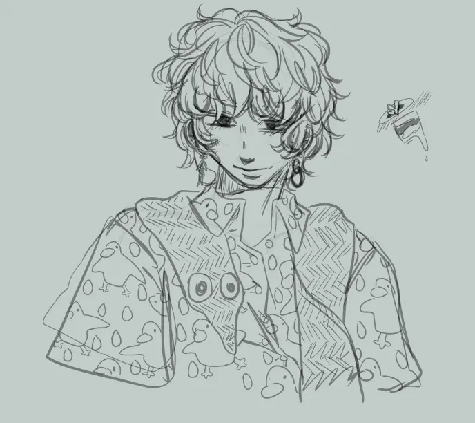 if a guy wares a goose shirt and a worm on a string scarf its a 10000000000000/10
